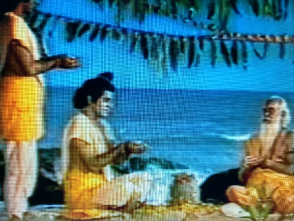 Lord Rama peforming havan, a lessor known fact about Ramayana