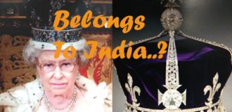 Kohinoor Diamond Studded Crown of Queen Elizabeth II