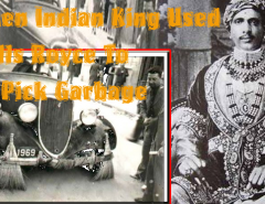 Indian-King-Jai-Singh-Used-Rolls-Royce-For-A-Garbage-Collection